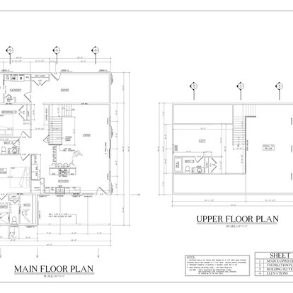 Main Floor Plans